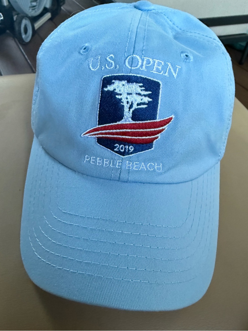 USGA Member Pebble Beach US OPEN 2019 Blue Baseball Cap Hat Adjustable Golf